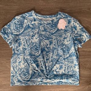 NWT Ivory Ella RARE tropical tee. Sm. More sizes